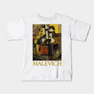 Musical Instrument by Kazimir Malevich Kids T-Shirt